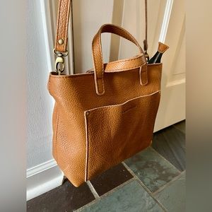 Portland Leather Goods Mini Crossbody - Dune (no longer available colorway)